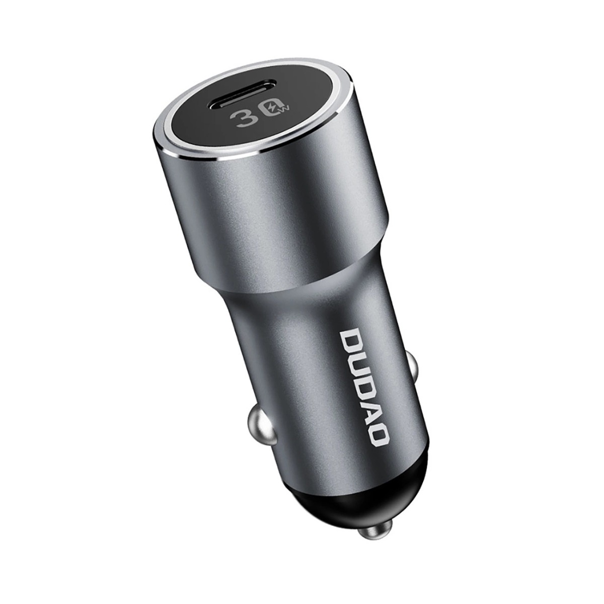 E-shop DUDAO R14 Autonabíjačka USB Typ-C 30W strieborná