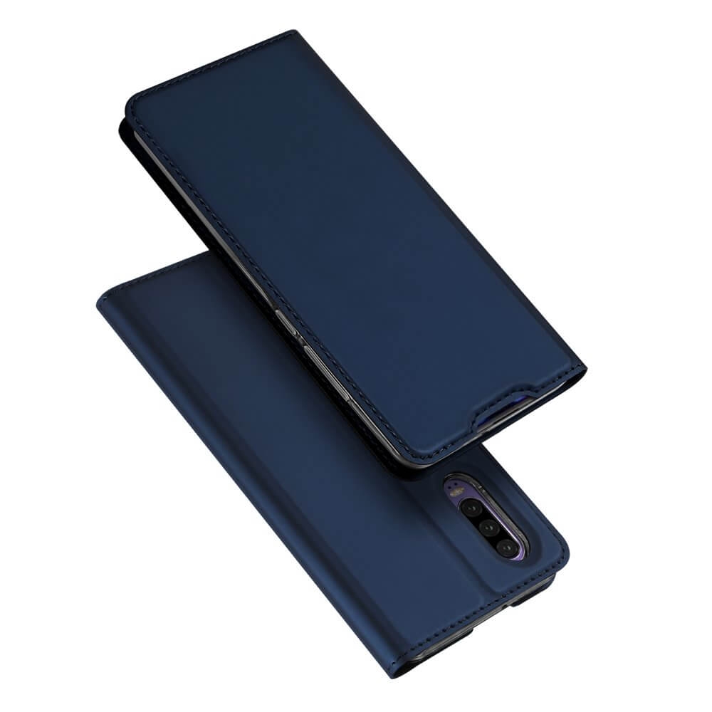 DUX Peňaženkový obal Huawei P30 modrý