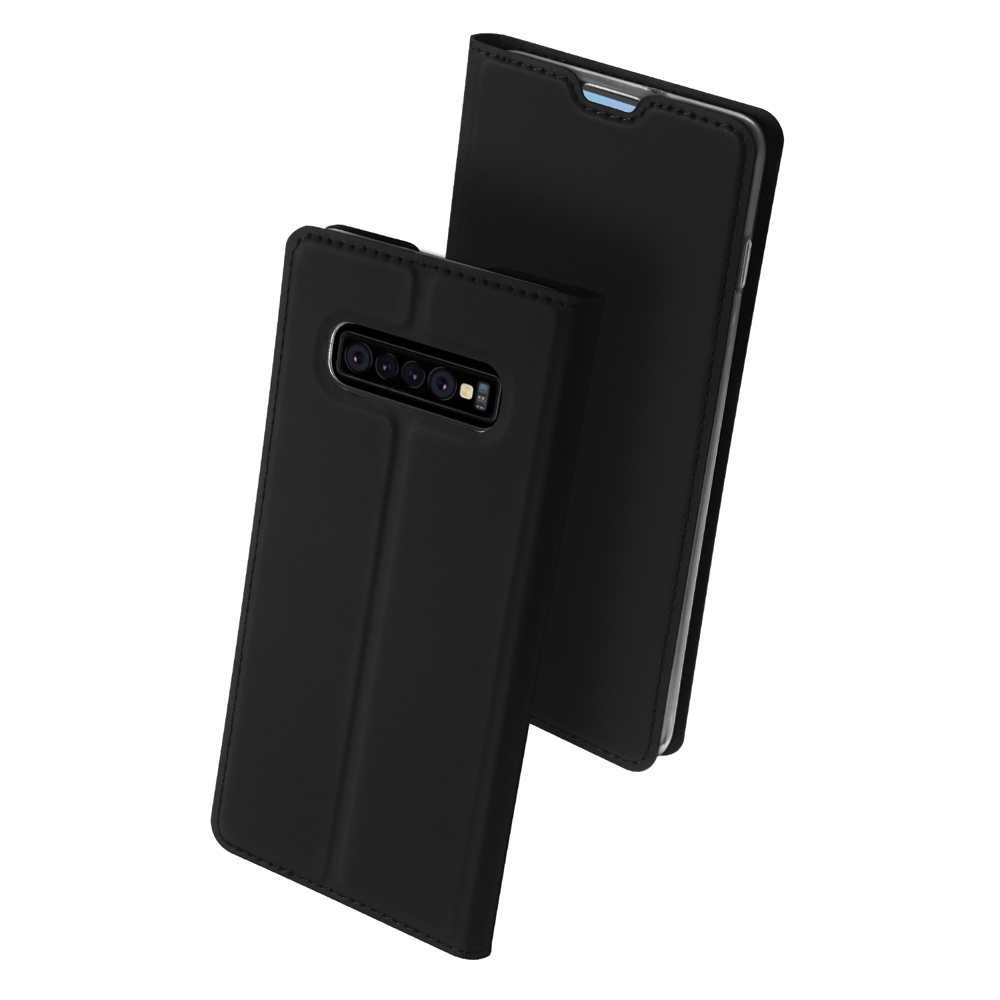 DUX Peňaženkový obal Samsung Galaxy S10 čierny