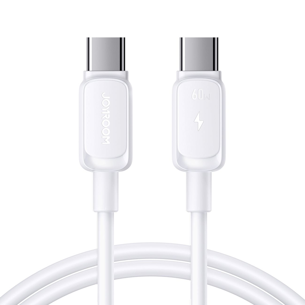 E-shop JOYROOM S-A14 Kábel USB-C / USB-C 60W 1.2m biely