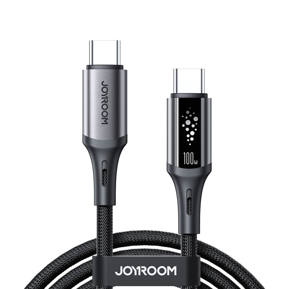 E-shop JOYROOM S-A60 StarTalk 100W Kábel USB-C / USB-C 1.2m čierny