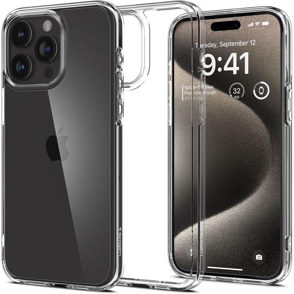 E-shop SPIGEN ULTRA HYBRID Apple iPhone 15 Pro CRYSTAL CLEAR