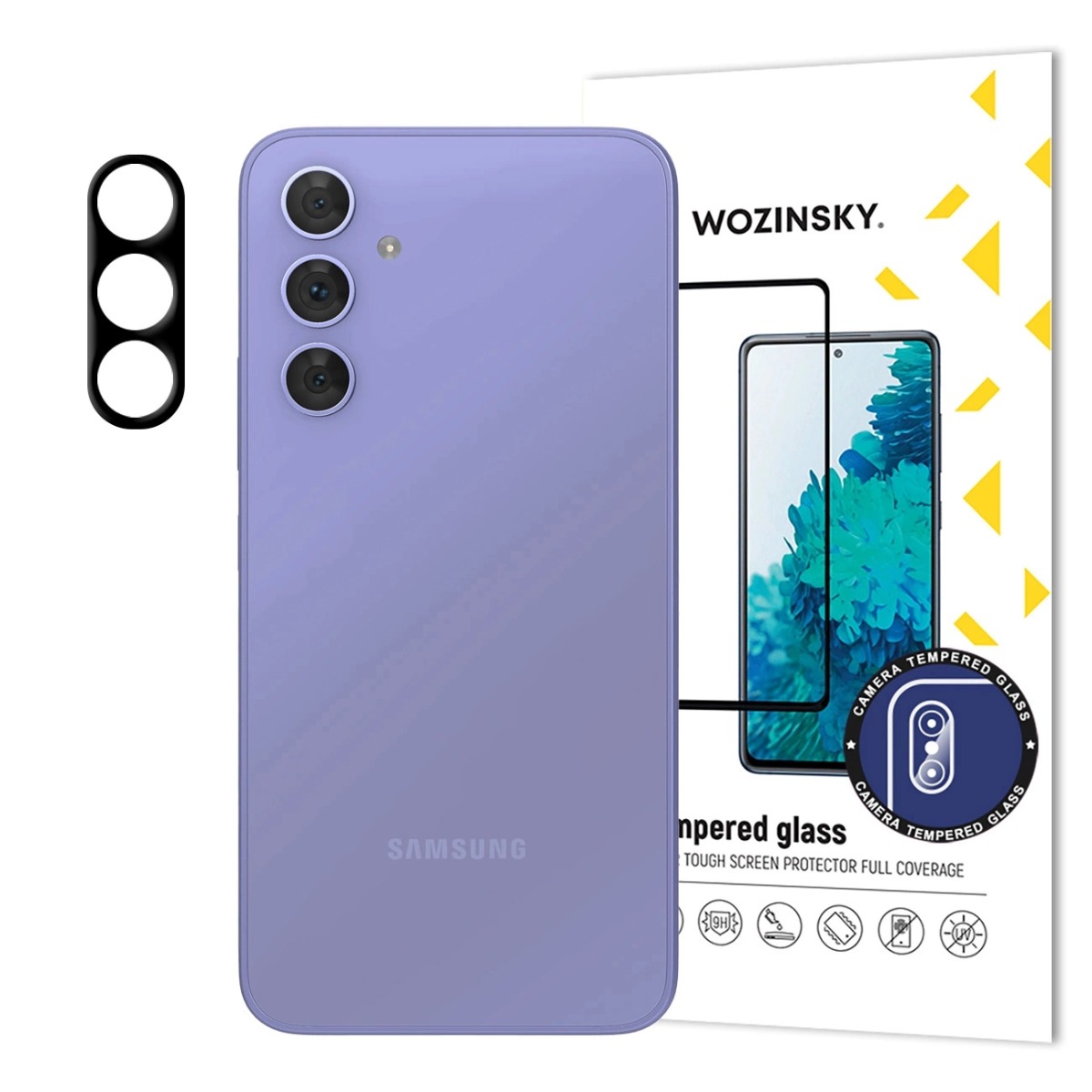 E-shop WOZINSKY FULL COVER Sklo pre fotoaparát Samsung Galaxy A36 / A56