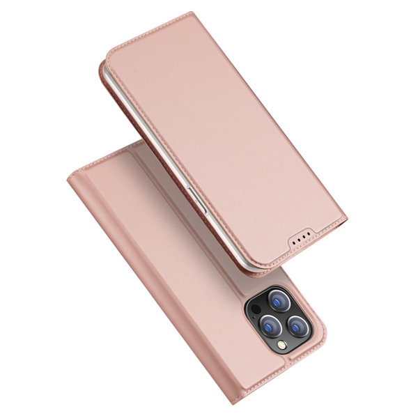 E-shop DUX Peňaženkový kryt Apple iPhone 15 Pro Max ružový