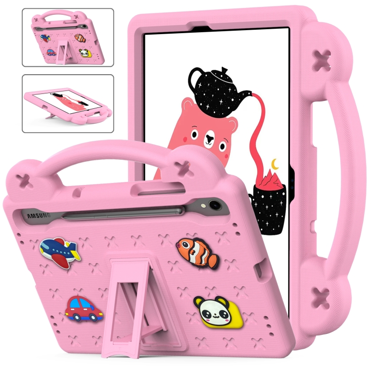 E-shop FANY Detský kryt na tablet pre Samsung Galaxy Tab S9 FE / Tab S10 FE / Tab S10 Lite ružový