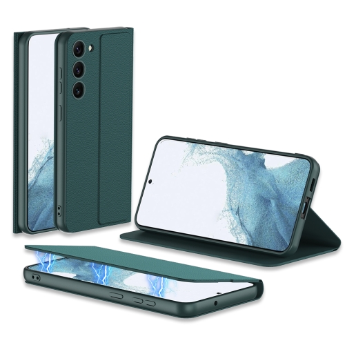 E-shop GKK FLIP Zaklápací obal Samsung Galaxy S23 Plus 5G zelený