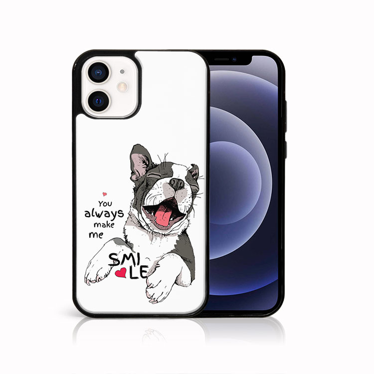 E-shop MY ART Ochranný obal pre Apple iPhone 12 mini SMILE (189)
