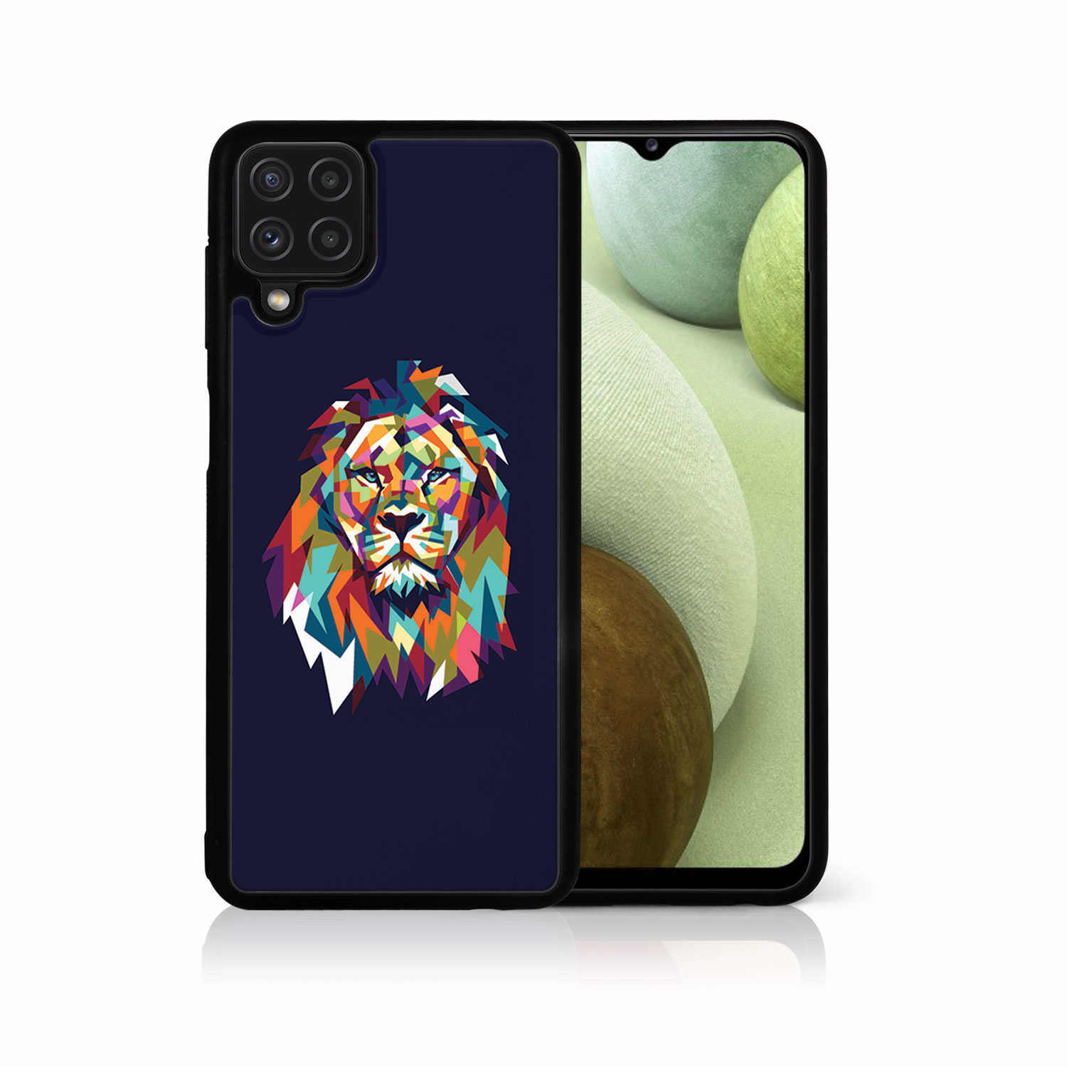 E-shop MY ART Silikónový kryt Samsung Galaxy A12 / M12 LION (246)
