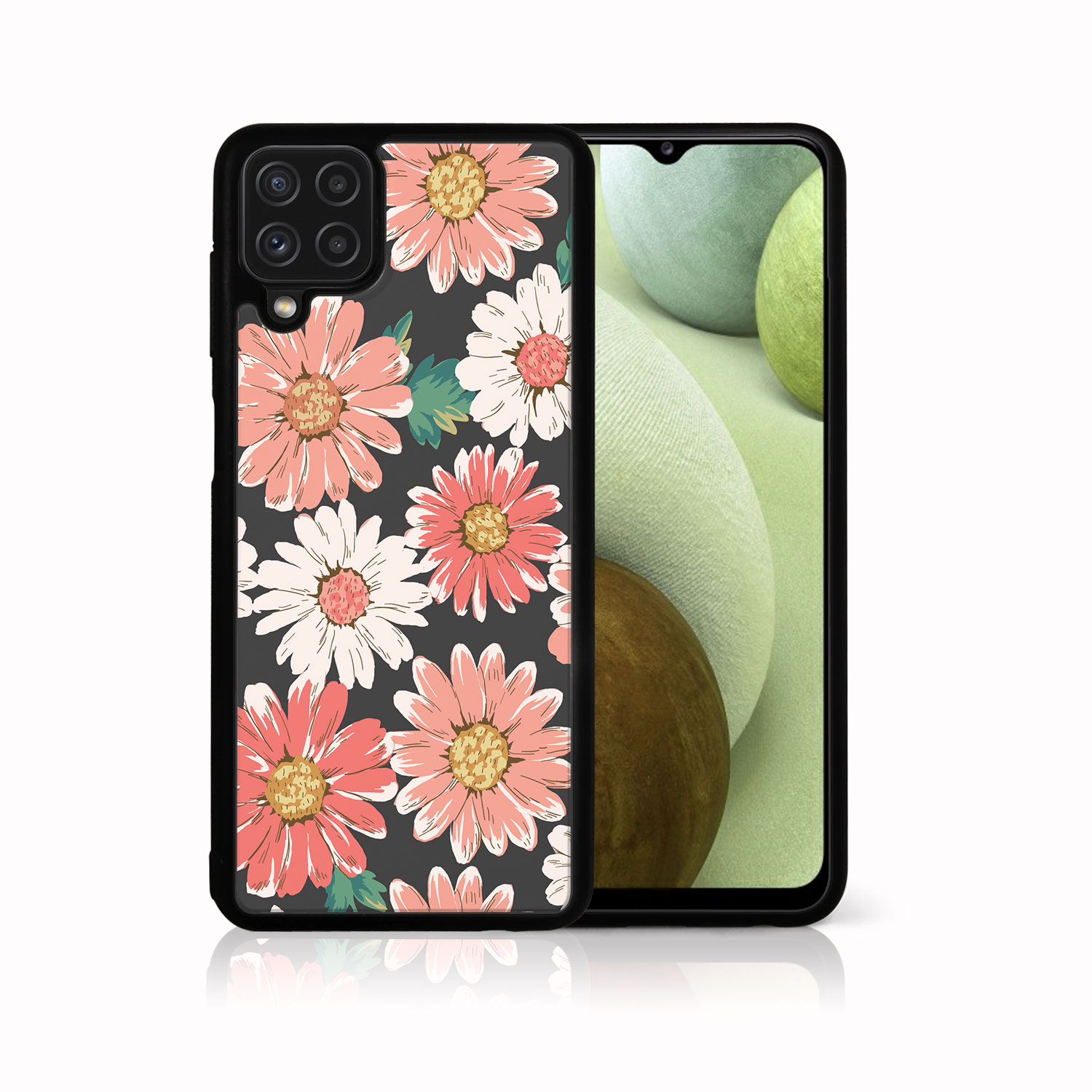 E-shop MY ART Silikónový kryt Samsung Galaxy A12 / M12 DAISY (161)
