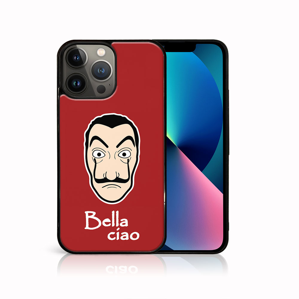 E-shop MY ART Silikónový kryt Apple iPhone 13 Pro LA CASA DE PAPEL (027)