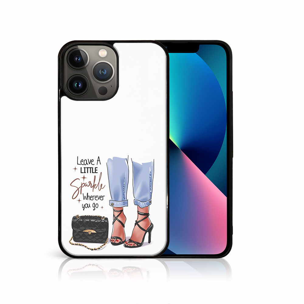 E-shop MY ART Silikónový kryt Apple iPhone 13 Pro SHOES (061)