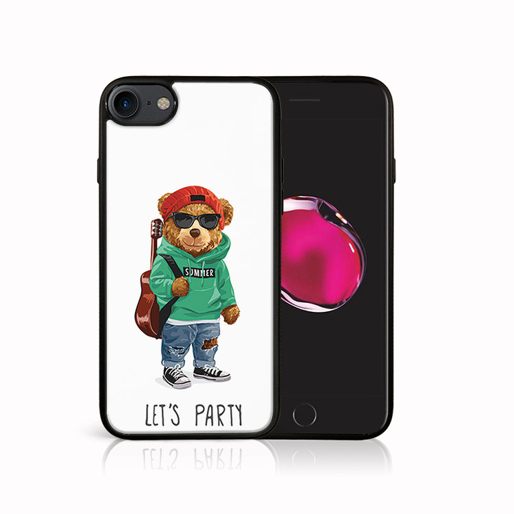 E-shop MY ART Ochranný kryt Apple iPhone SE 2022 / 2020 / 7 / 8 BEAR (177)
