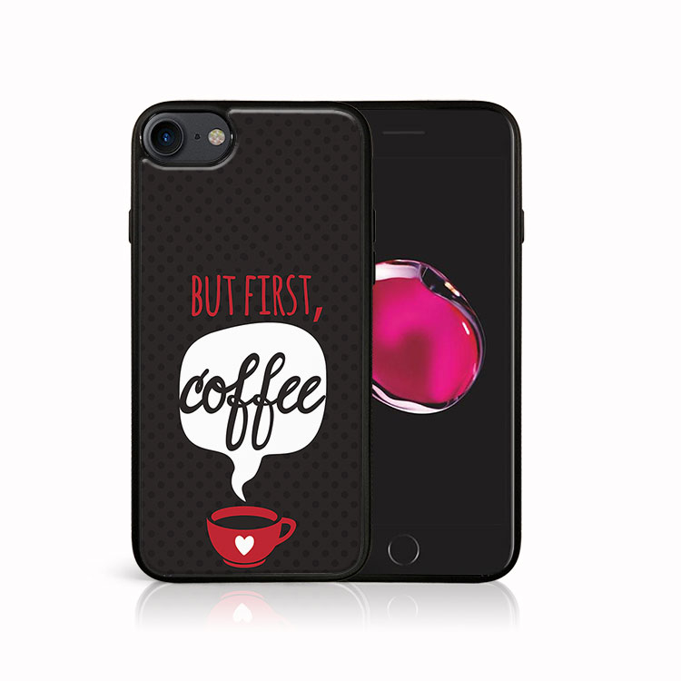 E-shop MY ART Ochranný kryt Apple iPhone SE 2022 / 2020 / 7 / 8 COFFEE (056)