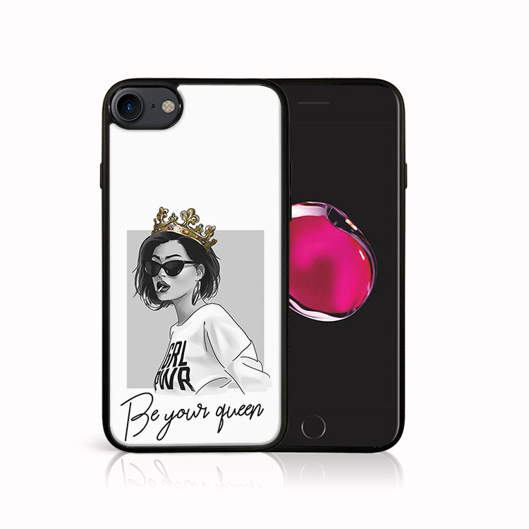 E-shop MY ART Ochranný kryt Apple iPhone SE 2022 / 2020 / 7 / 8 QUEEN (139)