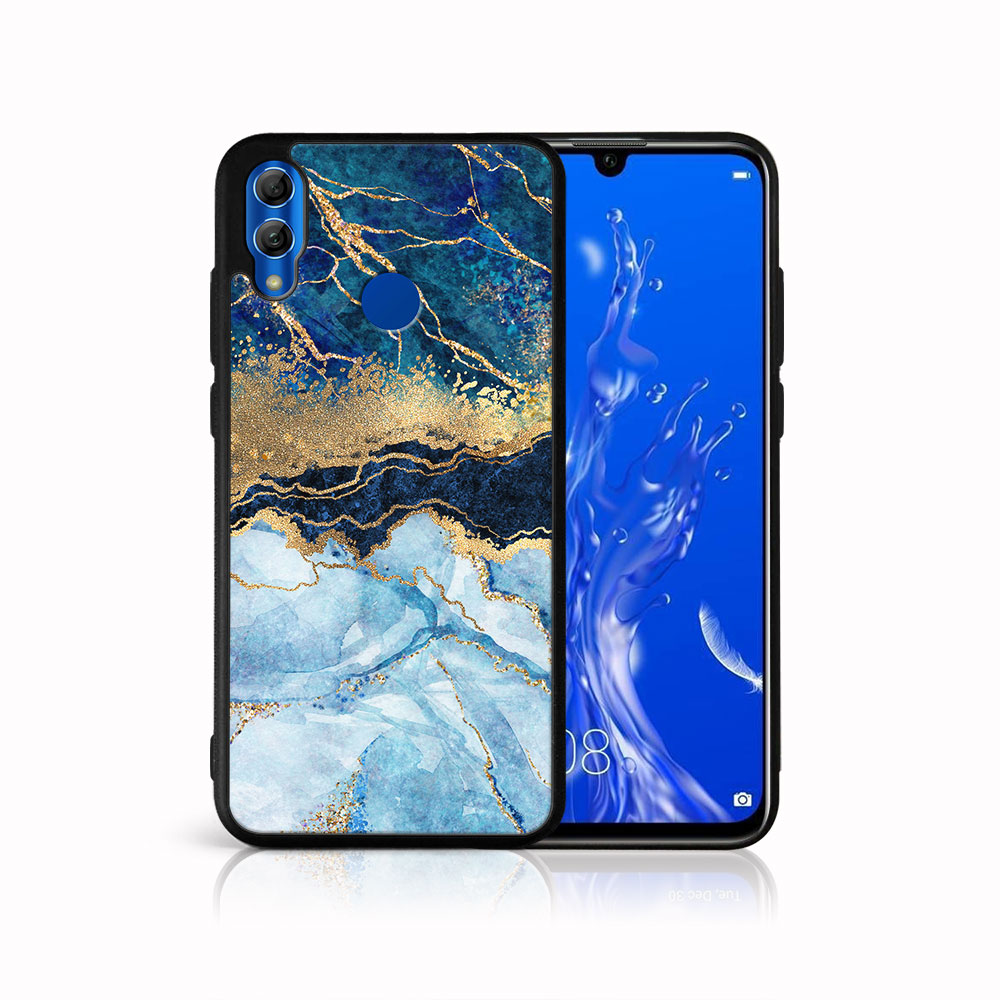 E-shop MY ART Ochranný obal Honor 10 Lite -BLUE MARBLE (141)