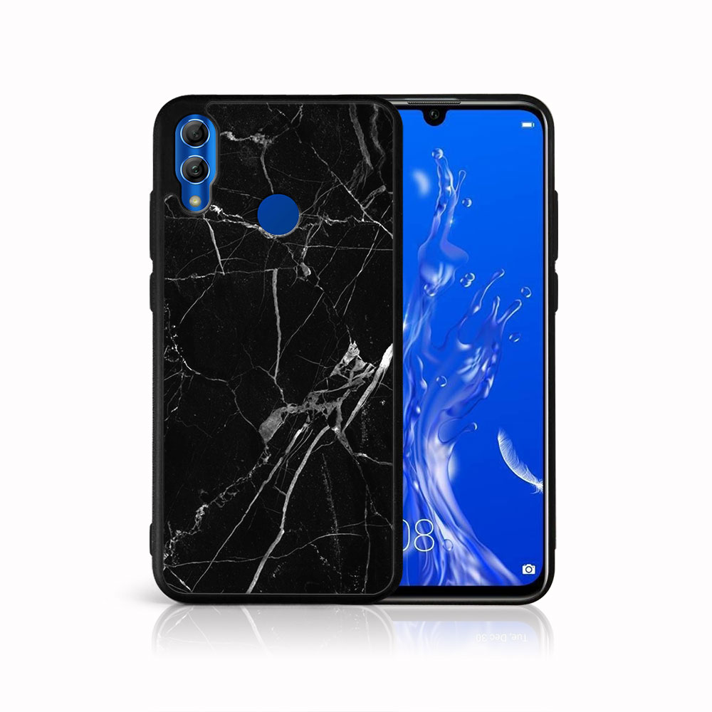 E-shop MY ART Ochranný obal Honor 10 Lite -BLACK MARBLE (142)
