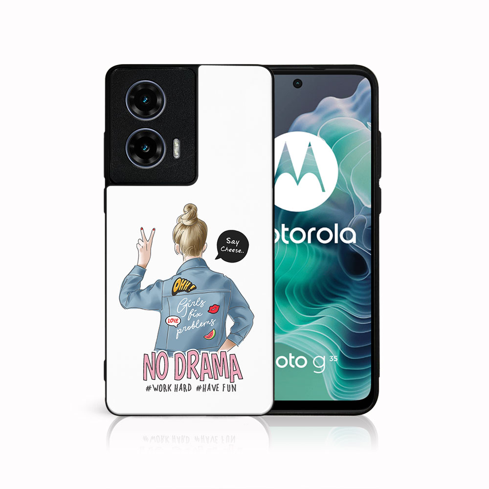 E-shop MY ART Ochranný kryt pre Motorola Moto G35 5G NO DRAMA (138)