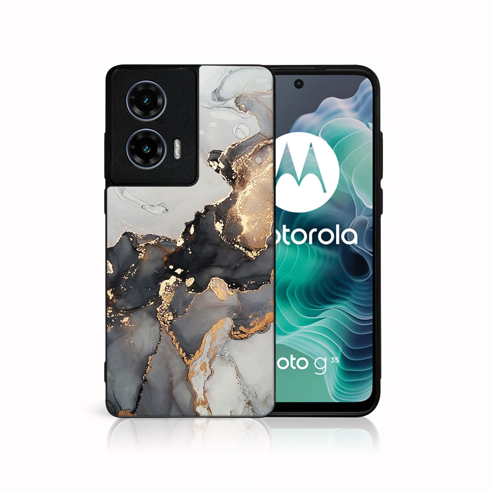 E-shop MY ART Ochranný kryt pre Motorola Moto G35 5G GREY MARBLE (140)