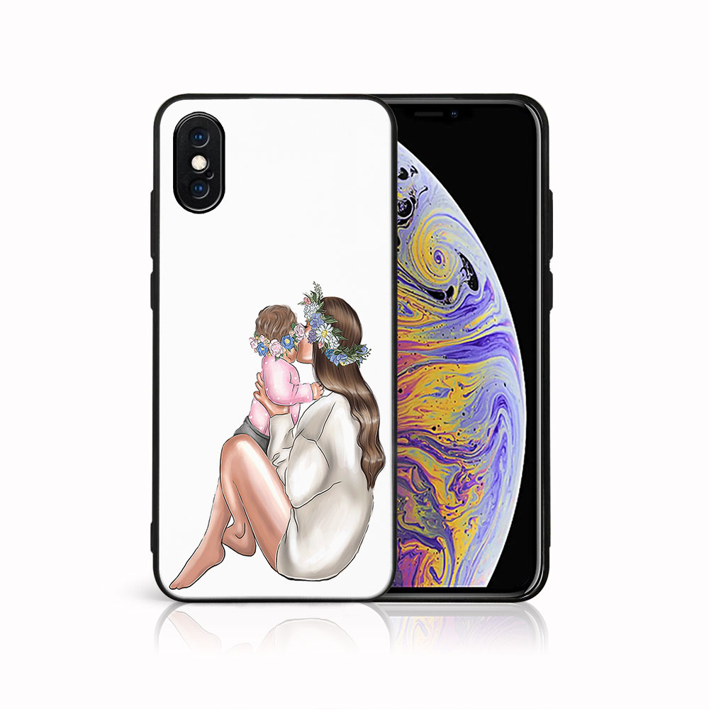 E-shop MY ART Ochranný kryt pre Apple iPhone X / XS BABY GIRL (111)