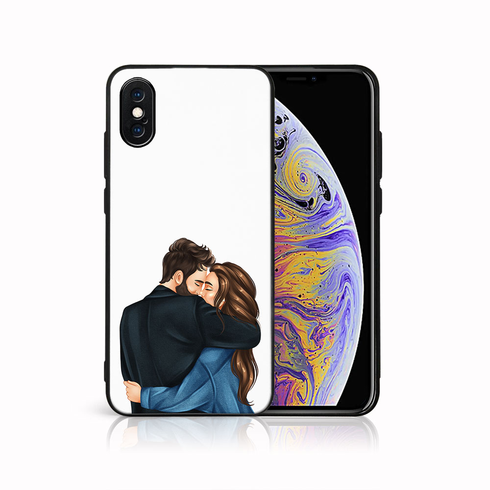 E-shop MY ART Ochranný kryt pre Apple iPhone X / XS COUPLE (117)
