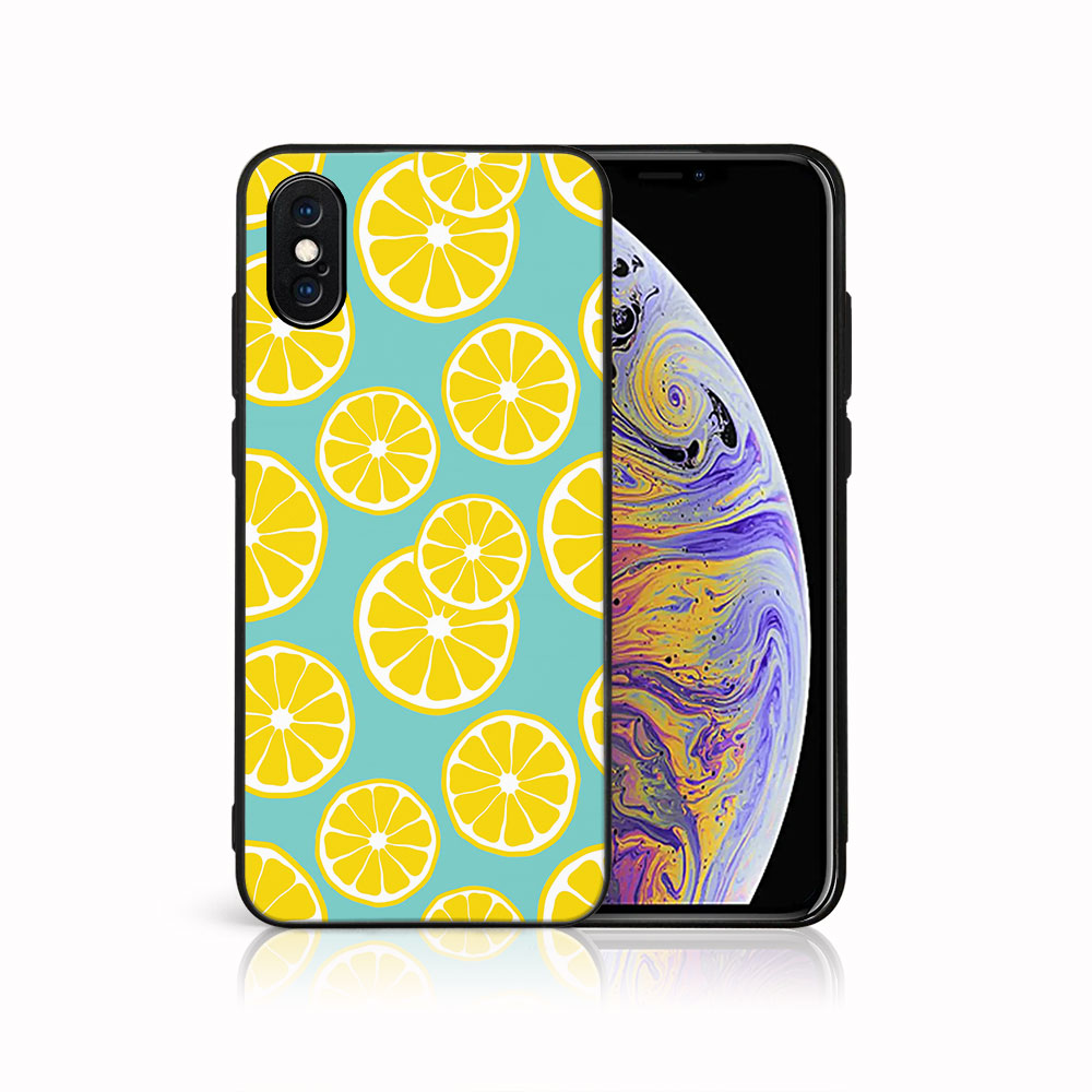 E-shop MY ART Ochranný kryt pre Apple iPhone X / XS LEMON (121)