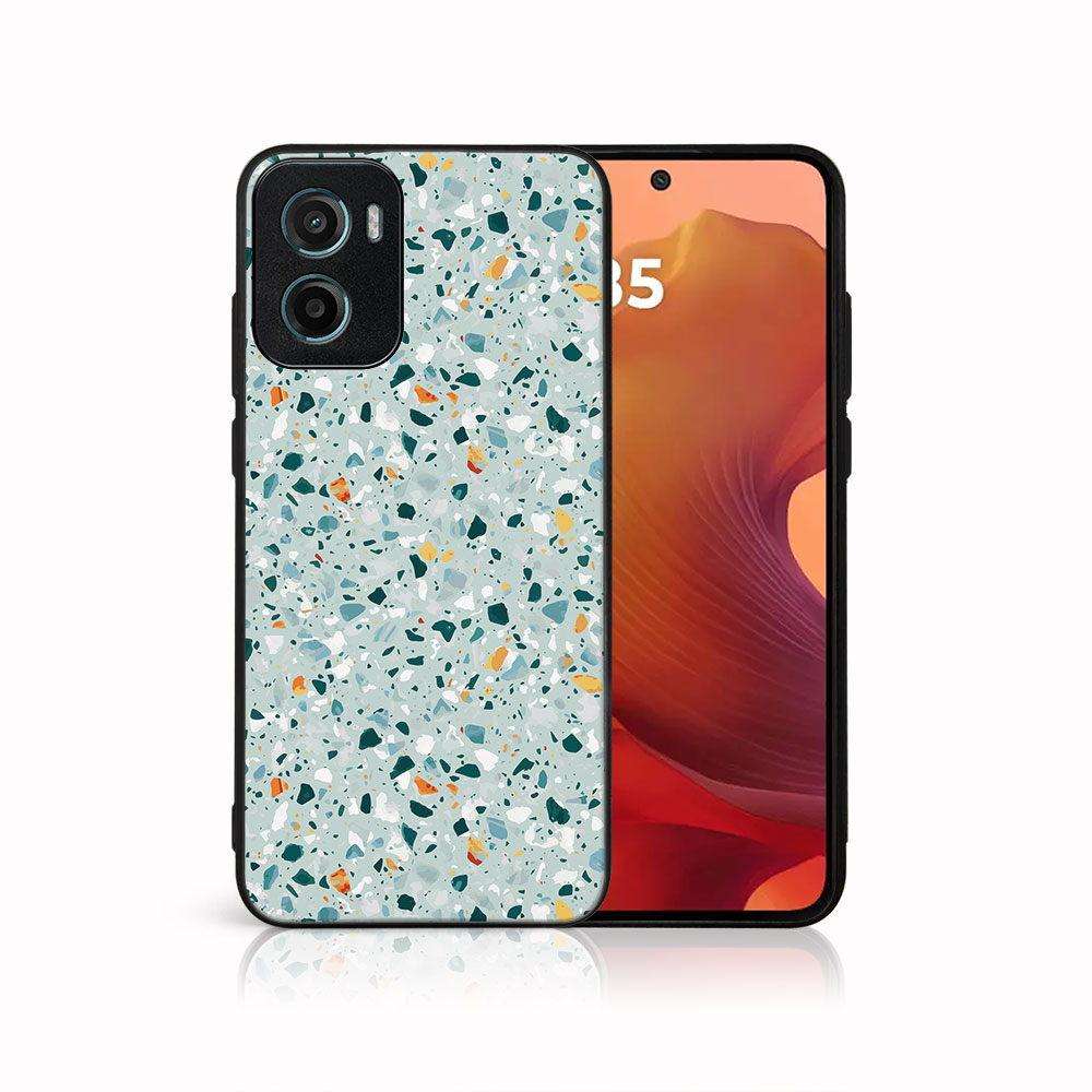 E-shop MY ART Ochranný kryt pre Motorola Moto G05 / Moto E15 BLUE TERRAZZO (164)