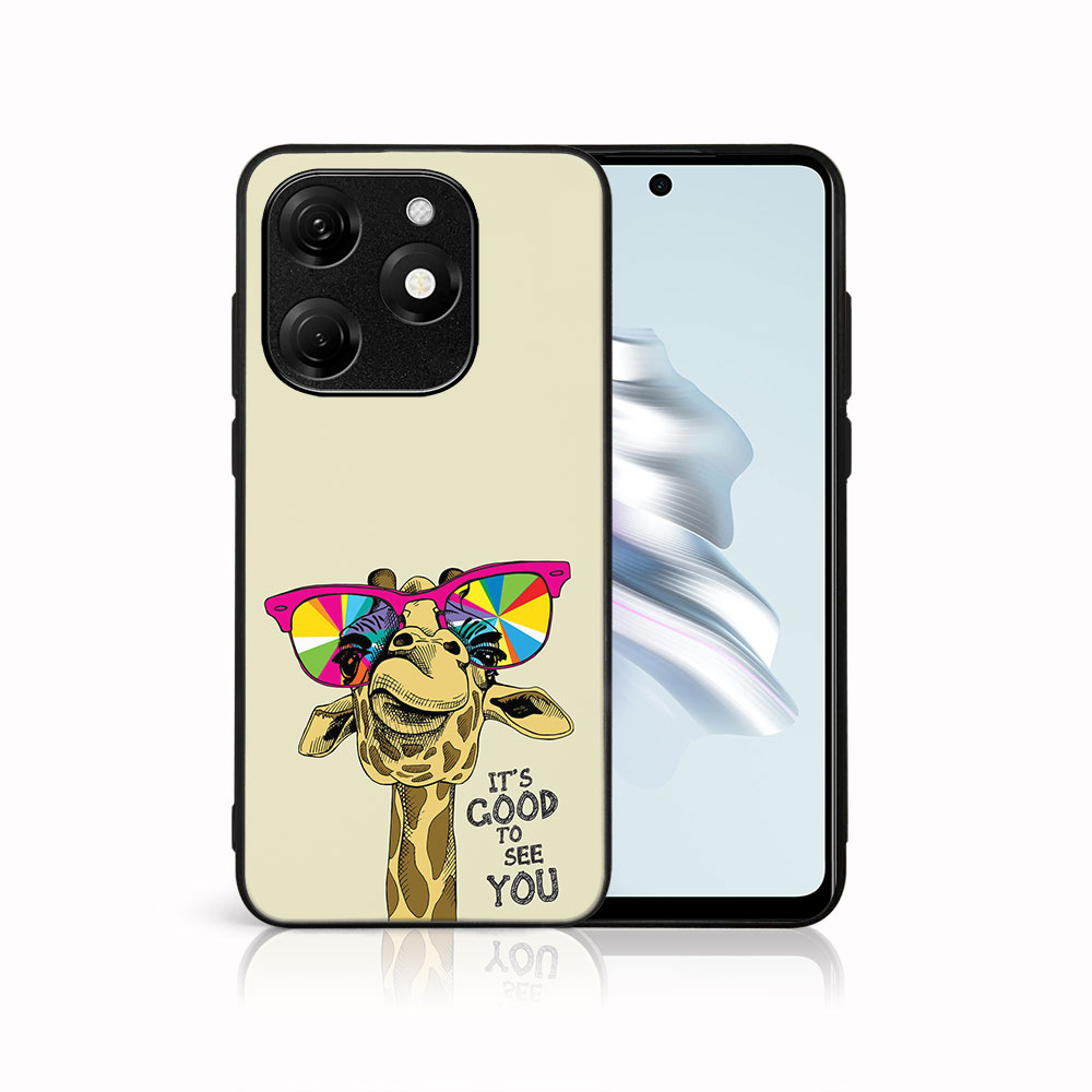 E-shop MY ART Ochranný kryt pre Tecno Spark 20 GIRAFFE (180)