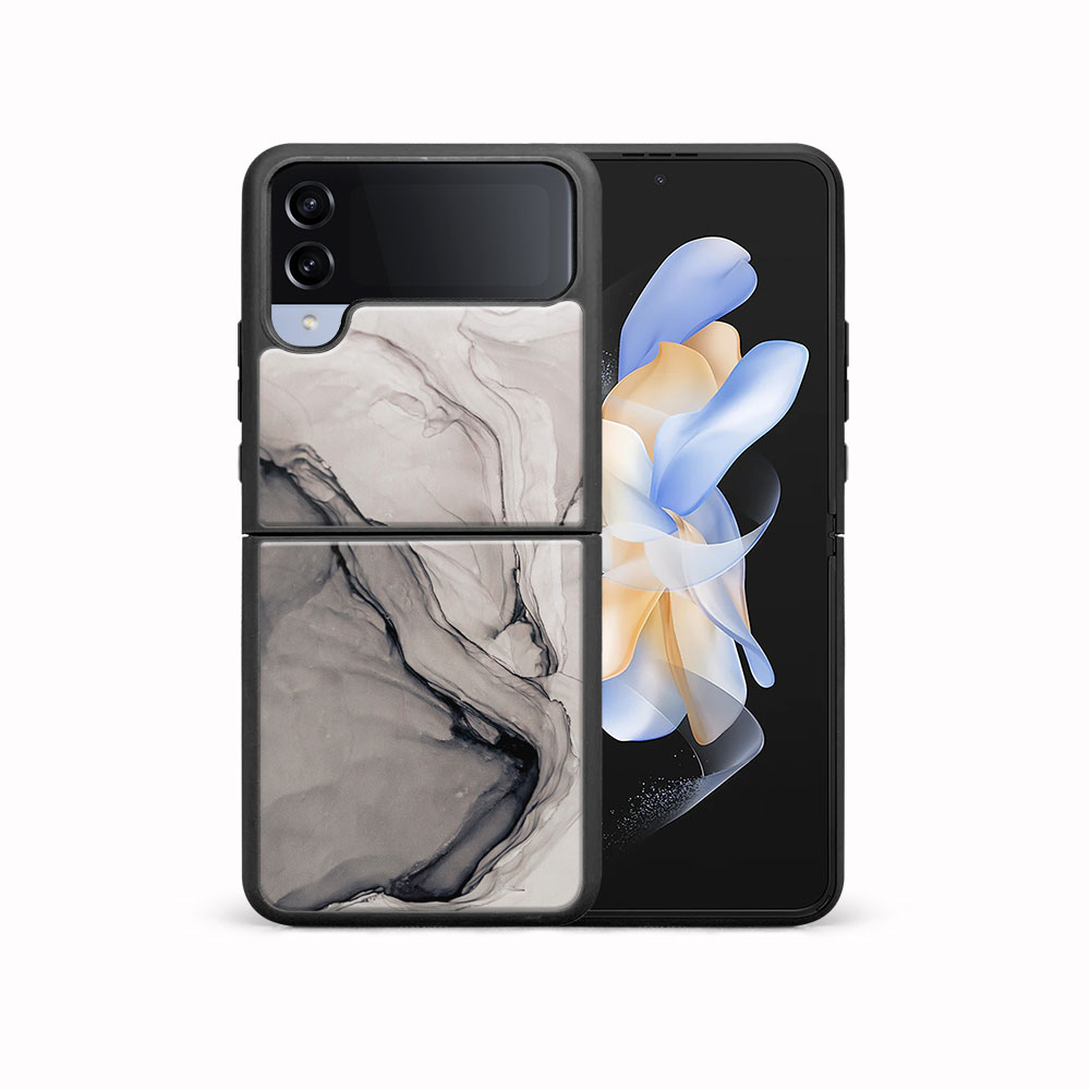E-shop MY ART Ochranný kryt pre Samsung Galaxy Z Flip4 5G BLACK INK (146)