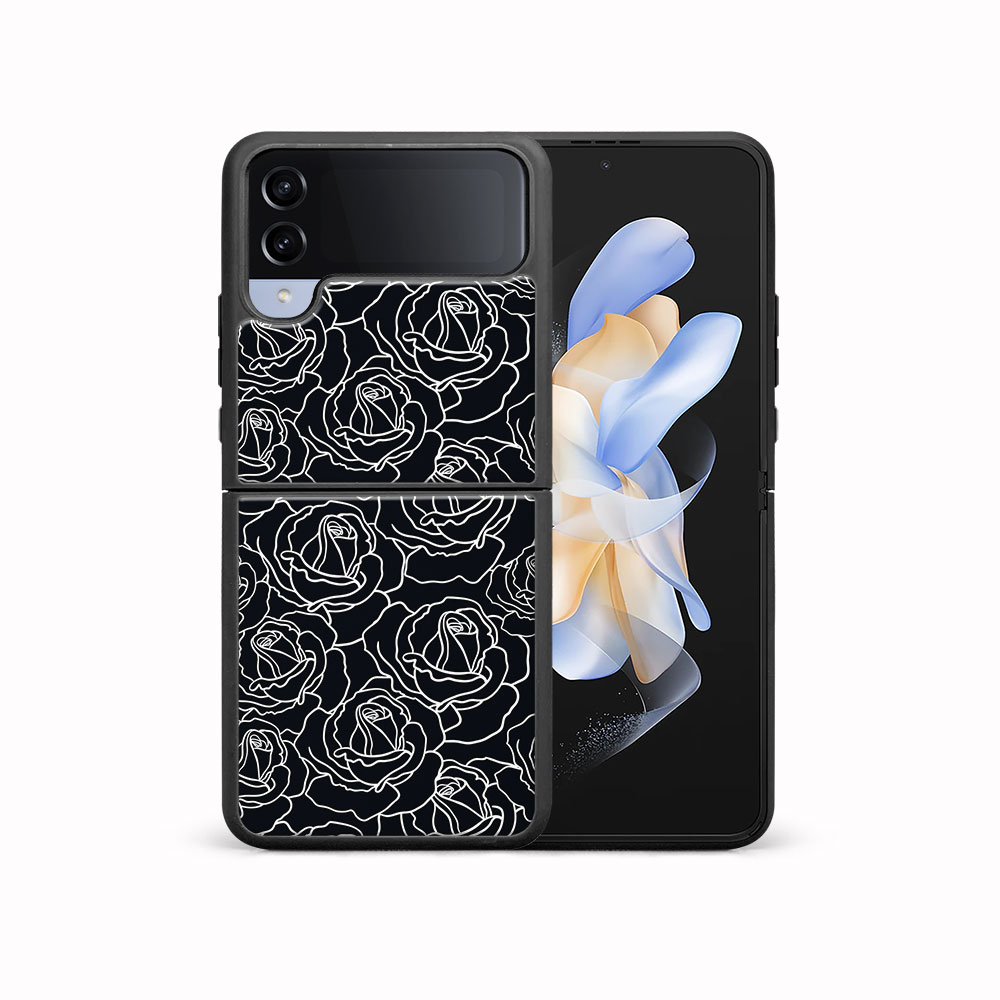 E-shop MY ART Ochranný kryt pre Samsung Galaxy Z Flip4 5G ROSES (172)