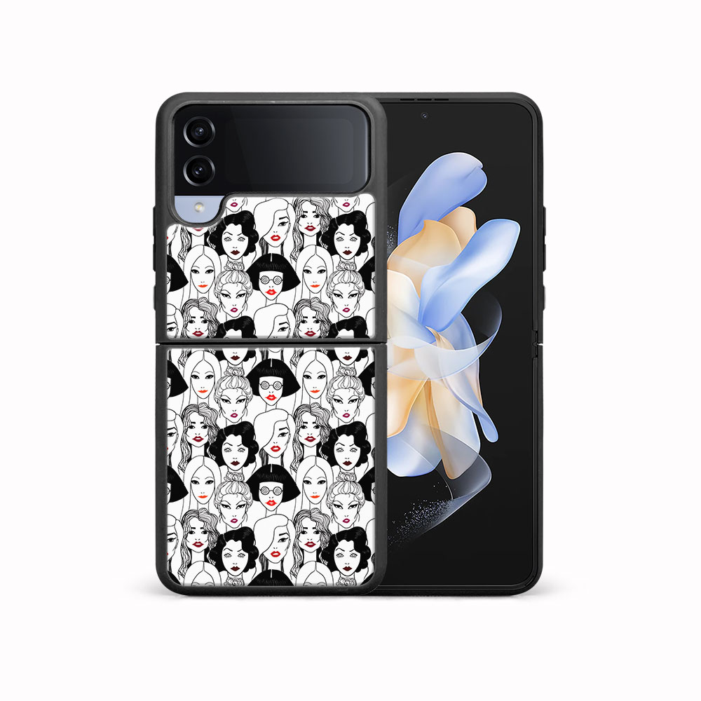 E-shop MY ART Ochranný kryt pre Samsung Galaxy Z Flip4 5G LIPSTICK (174)