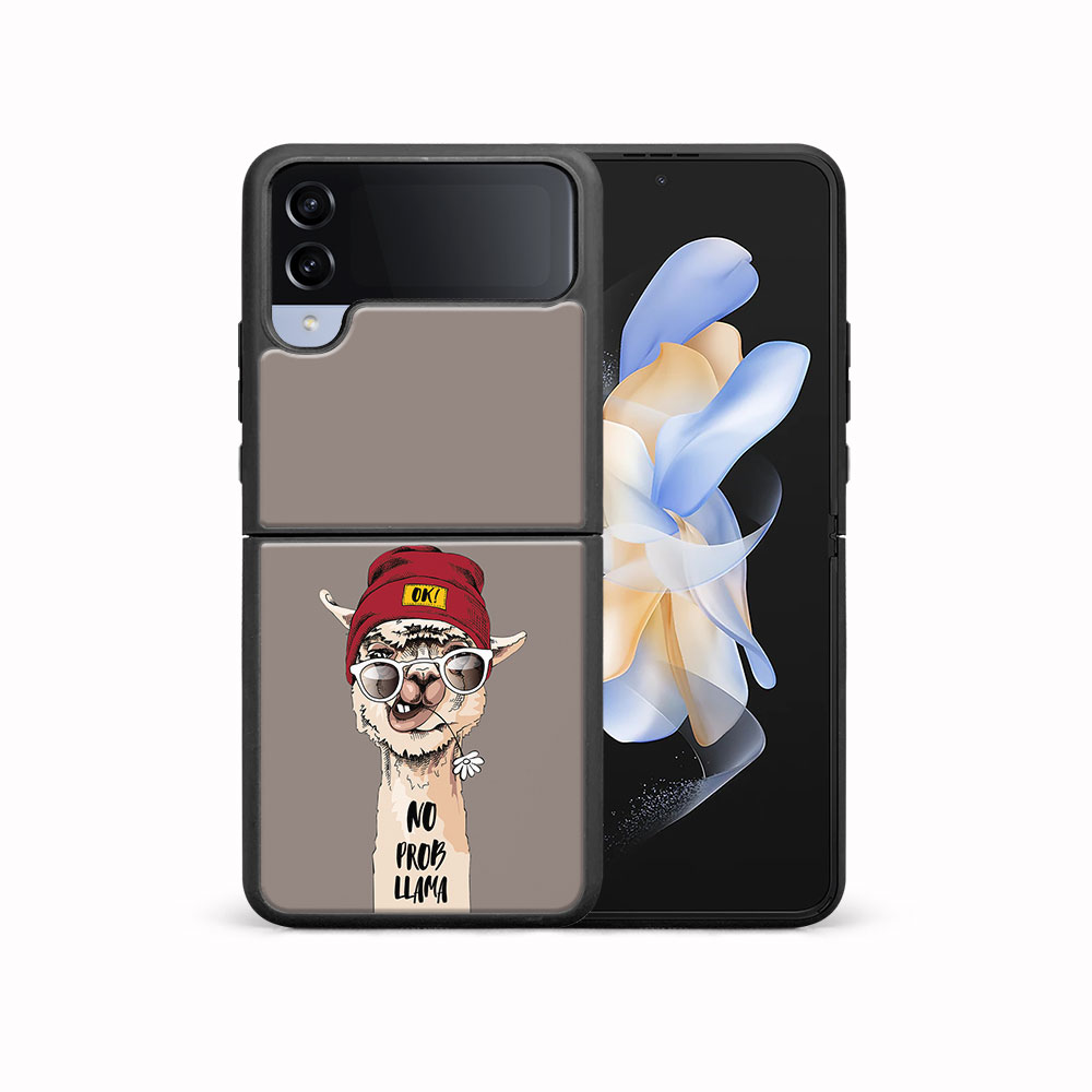 E-shop MY ART Ochranný kryt pre Samsung Galaxy Z Flip4 5G PROBLLAMA (187)