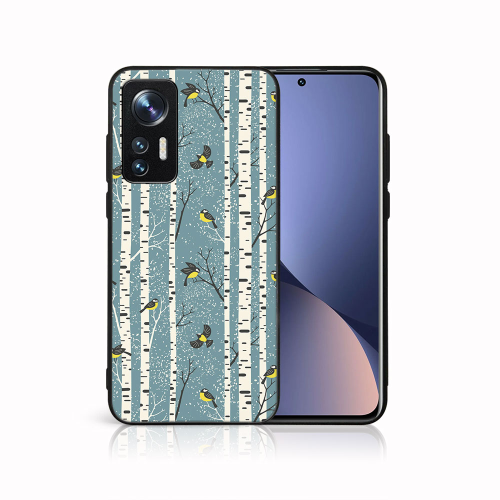 E-shop MY ART Kryt s vianočným dizajnom Xiaomi 12 Lite BIRCH (072)