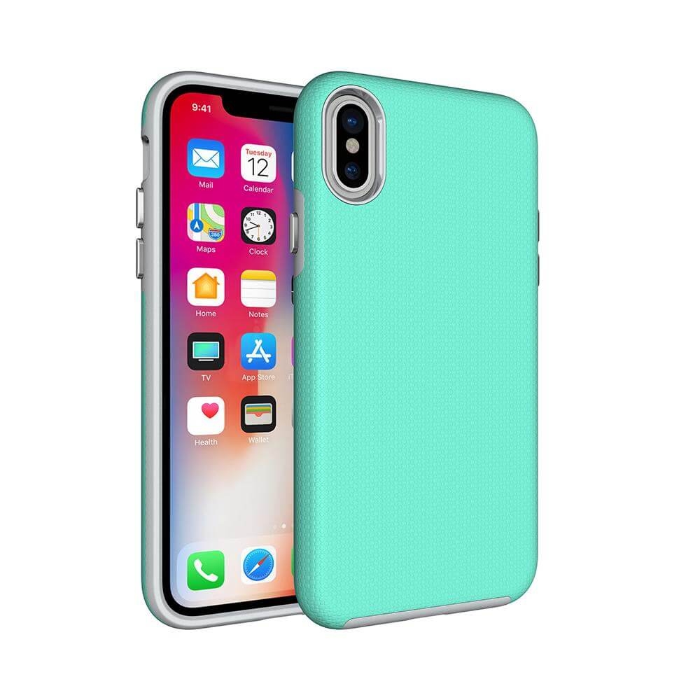 VSETKONAMOBIL 6552
HYBRID Ochranný kryt Apple iPhone X / XS mentolový