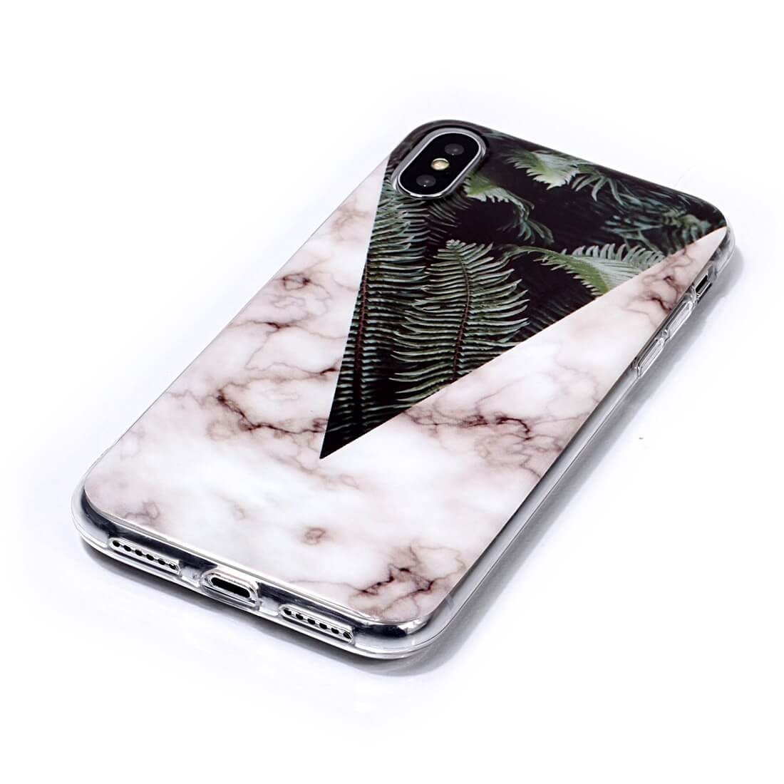 E-shop MARBLE Ochranný kryt Apple iPhone XS Max LEAVES