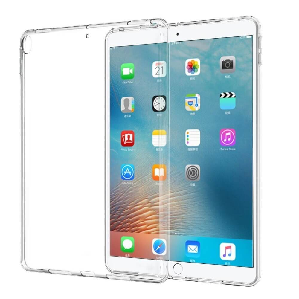 FORCELL Silikónový kryt Apple iPad 9.7'' 2018 / iPad 9.7'' 2017 / iPad Air 2 priehľadný