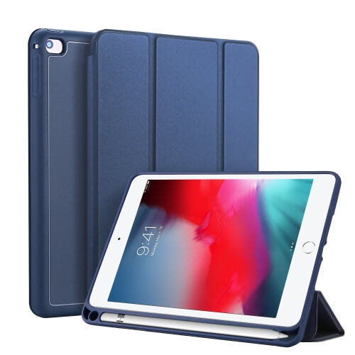 DUX DOMO Zaklápacie puzdro Apple iPad Mini 2019 / iPad Mini 4 modré