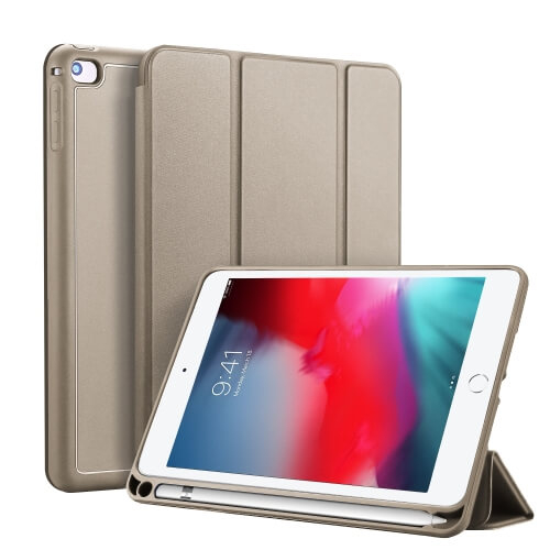 DUX DOMO Zaklápacie puzdro Apple iPad Mini 2019 / iPad Mini 4 zlaté