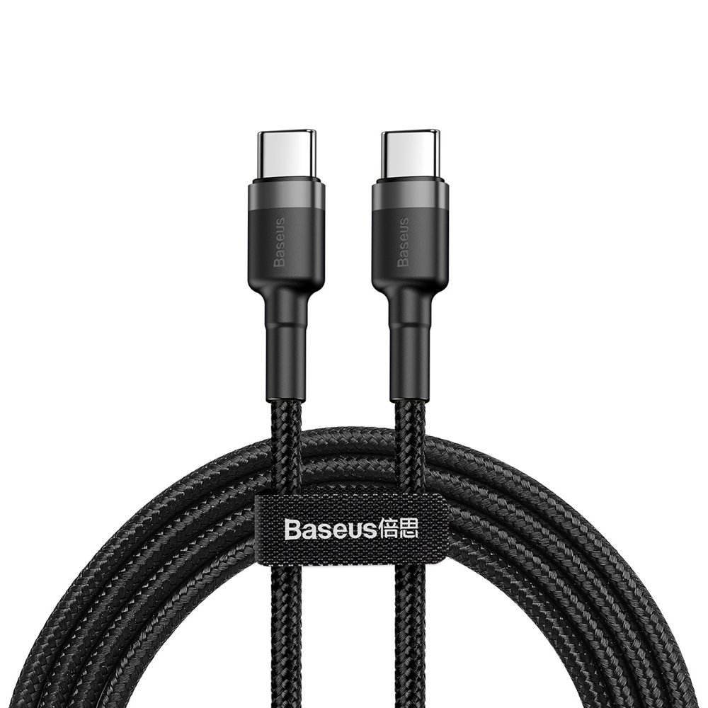 E-shop BASEUS CATKLF-HG1 60W Kábel USB Type-C - USB Type-C 2m čierny