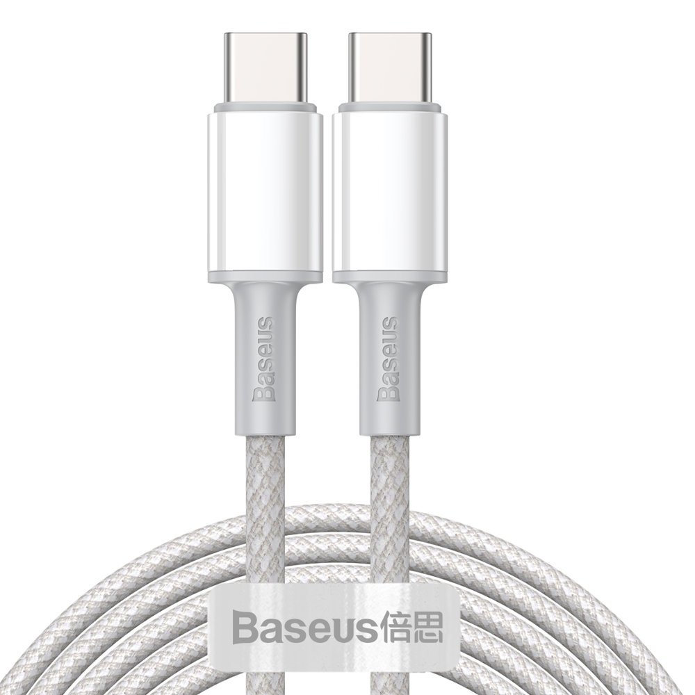 BASEUS 32123
BASEUS 100W kábel USB Typ-C - Typ-C 2 metre biely