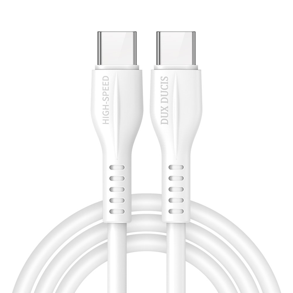 E-shop DUX K-V 60W kábel USB Typ-C - Typ-C 1 meter biely