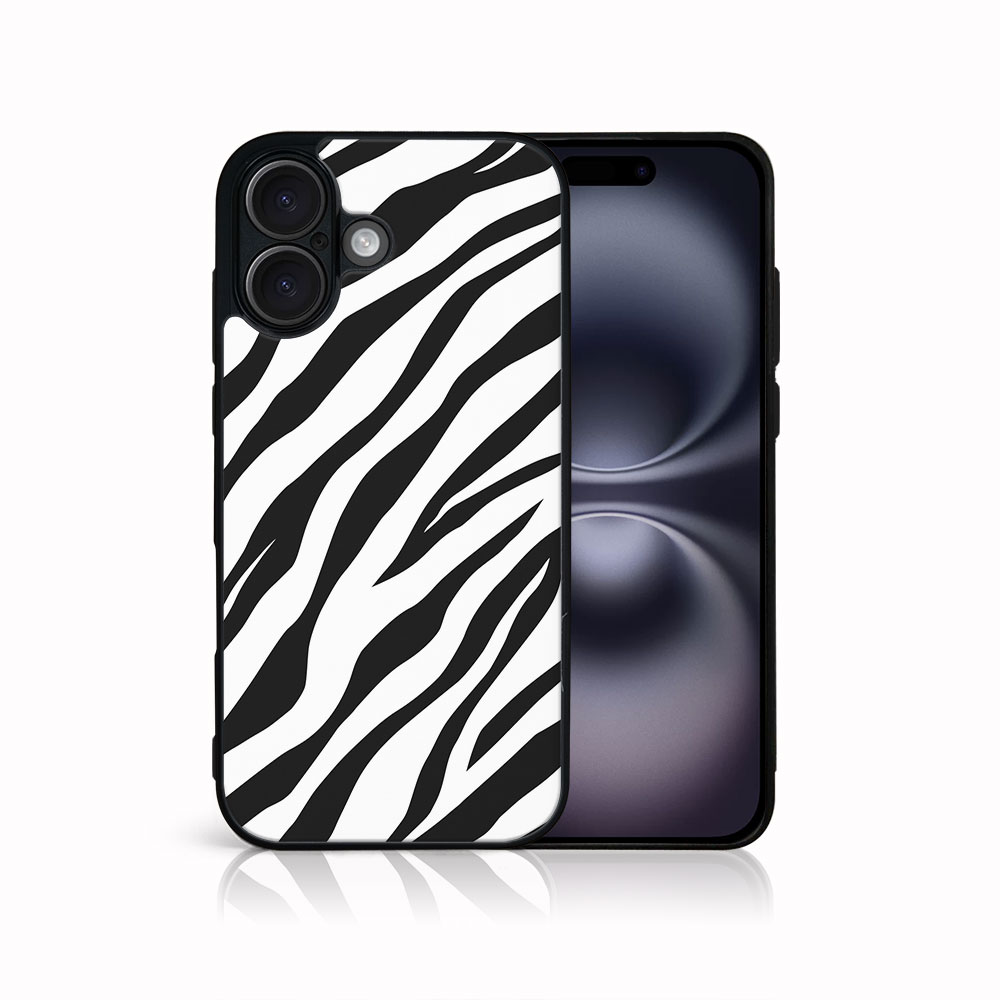 E-shop MY ART Ochranný kryt pre Apple iPhone 16 ZEBRA (237)