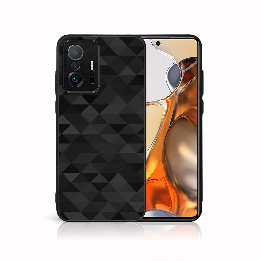E-shop MY ART Ochranný kryt pre Xiaomi 11T / 11T Pro BLACK TRIANGLES (232)