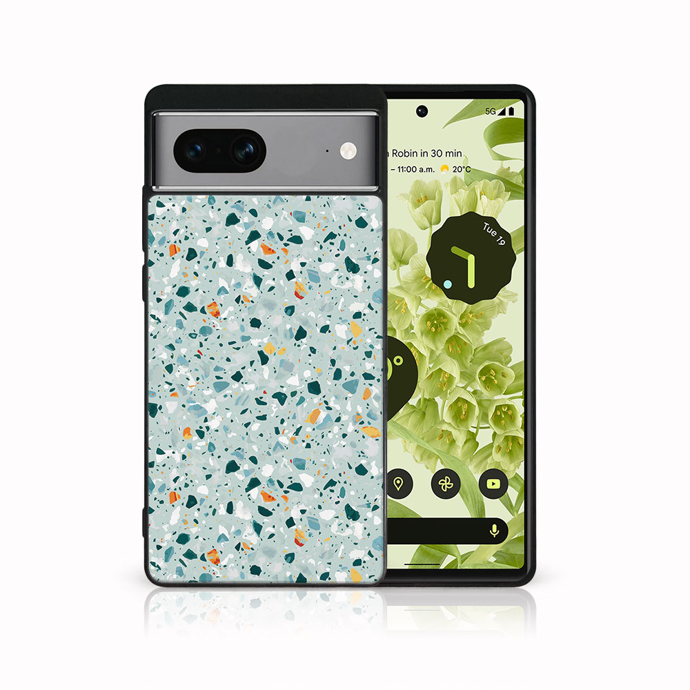 E-shop MY ART Ochranný kryt pre Google Pixel 7 BLUE TERRAZZO (164)