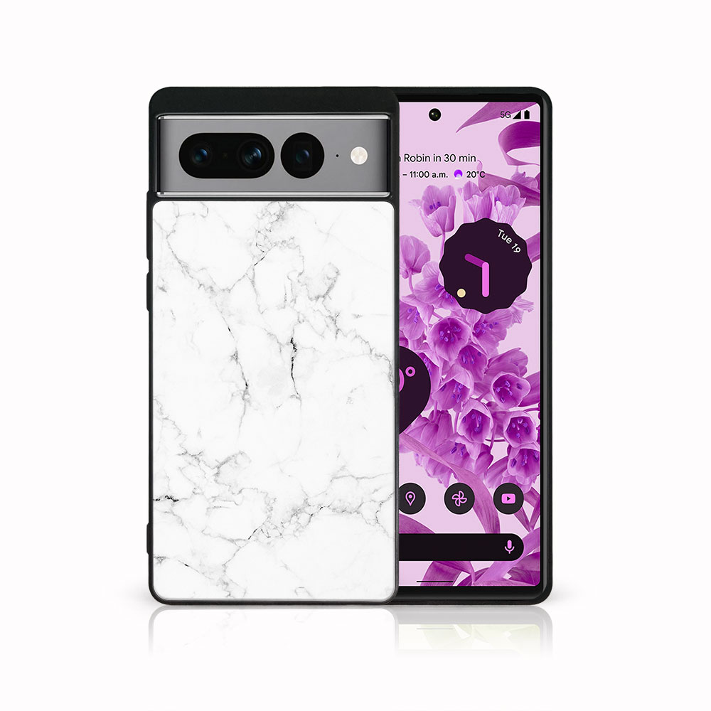 E-shop MY ART Ochranný kryt pre Google Pixel 7 Pro WHITE MARBLE (144)