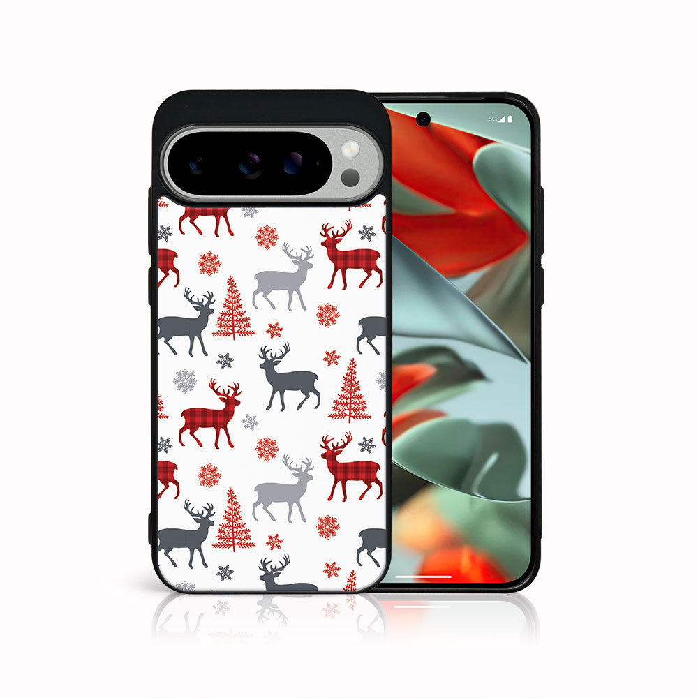 E-shop MY ART Kryt s vianočným dizajnom Google Pixel 9 Pro DEER (068)