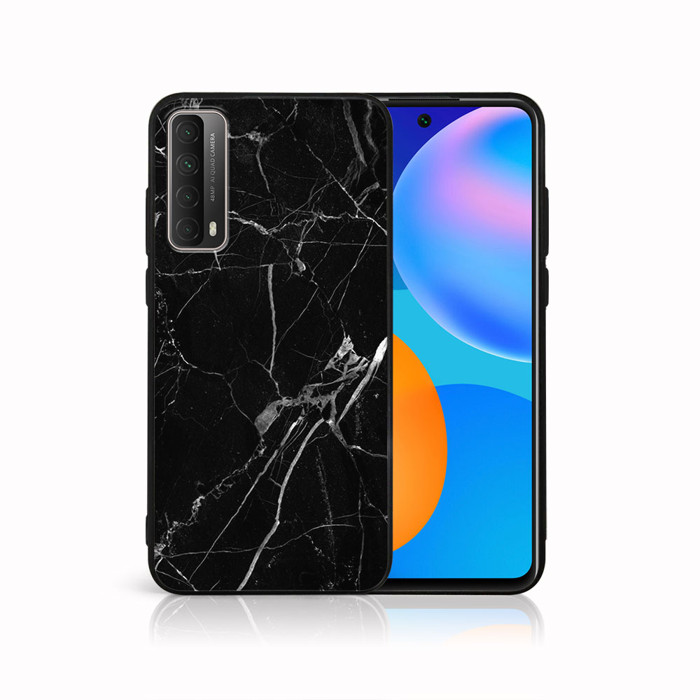 E-shop MY ART Ochranný obal Huawei P Smart 2021 BLACK MARBLE (142)