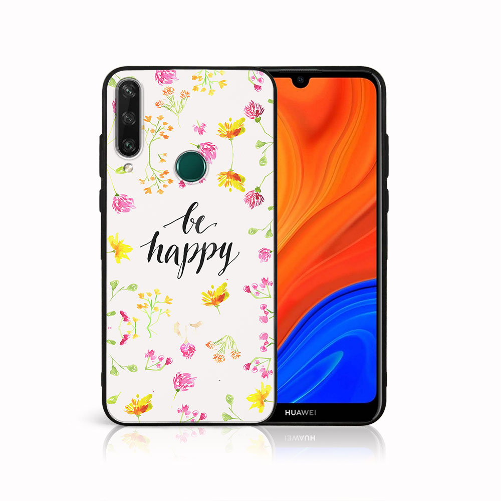 E-shop MY ART Ochranný obal Huawei Y6p BE HAPPY (019)