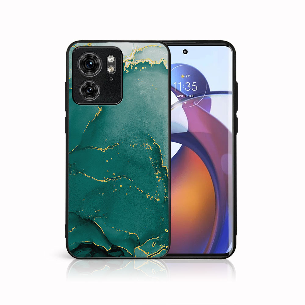 E-shop MY ART Ochranný kryt pre Motorola Edge 40 GREEN MARBLE (145)