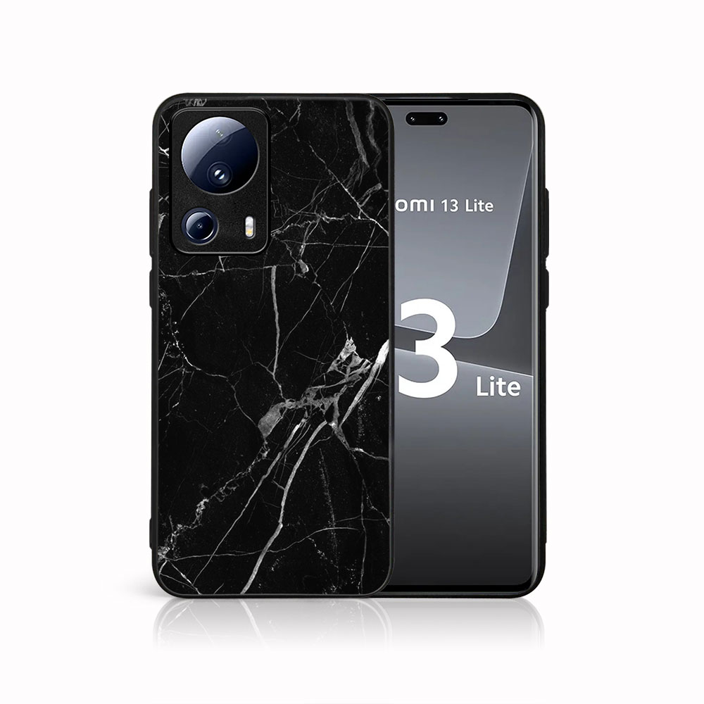 E-shop MY ART Ochranný kryt pre Xiaomi 13 Lite BLACK MARBLE (142)