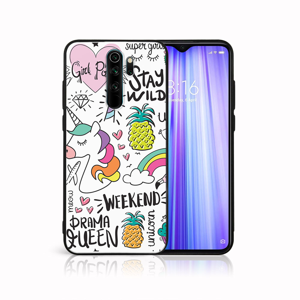 E-shop MY ART Silikónový obal Xiaomi Redmi Note 8 Pro UNICORN (063)